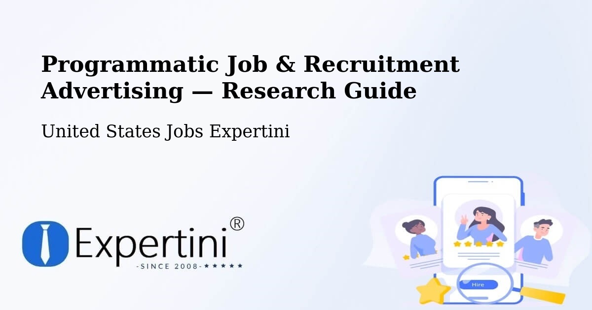 Programmatic Job & Recruitment Advertising — Research Guide – Junction